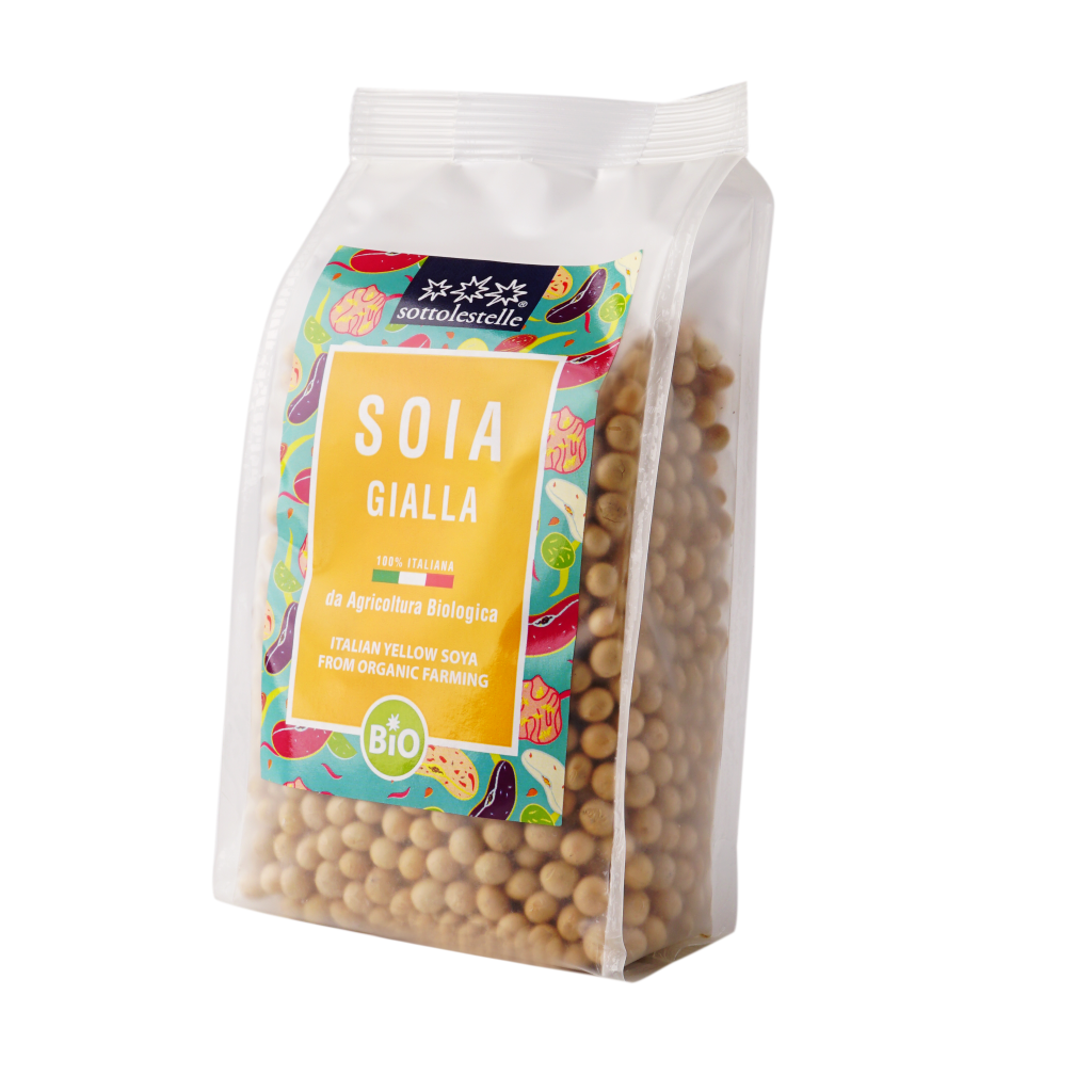 Hạt đậu nành hữu cơ Sottolestelle 400g