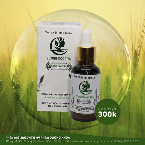 [HCM]CHÍNH HÃNG - Serum Tái Tạo Da Vương Mộc Trà nồng độ mạnh nhanh bong Bán Cực Chạy