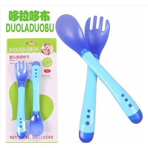 Bộ 2 thìa ăn dặm cho bé yêu màu ngẫu nhiên