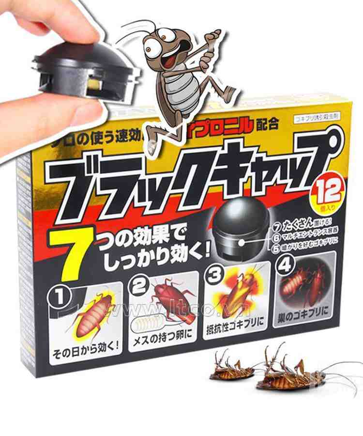 Thuốc Viên Diệt Gián Hộp 12 Viên An Toàn Hiệu Quả Không Độc Hại