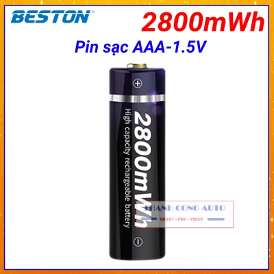 01 viên pin sạc Lithium 1,5V- AA chính hãng Beston 2800mWh