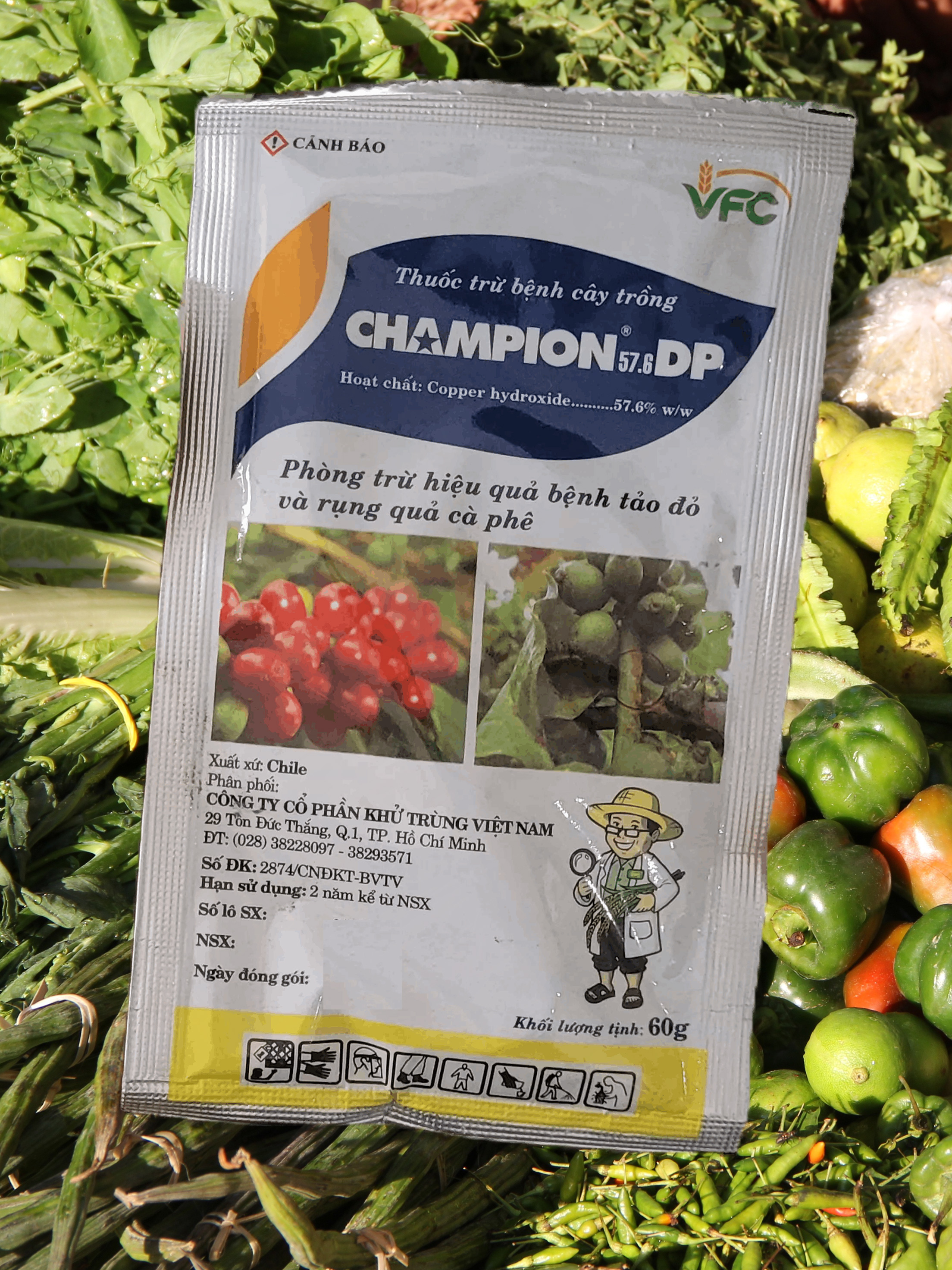 Thuốc trừ bệnh gốc đồng CHAMPION 57.6DP