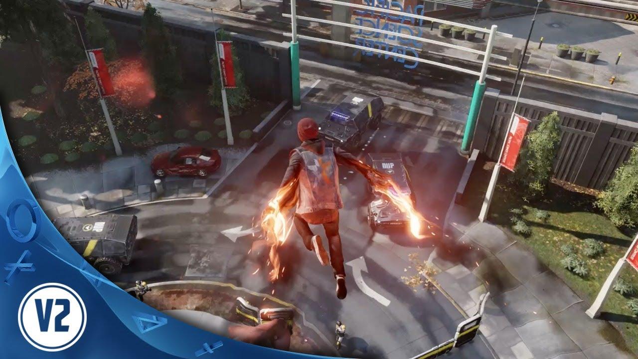 Đĩa trò chơi điện tử PS4 inFamous Second Son hộp PS3 2nd
