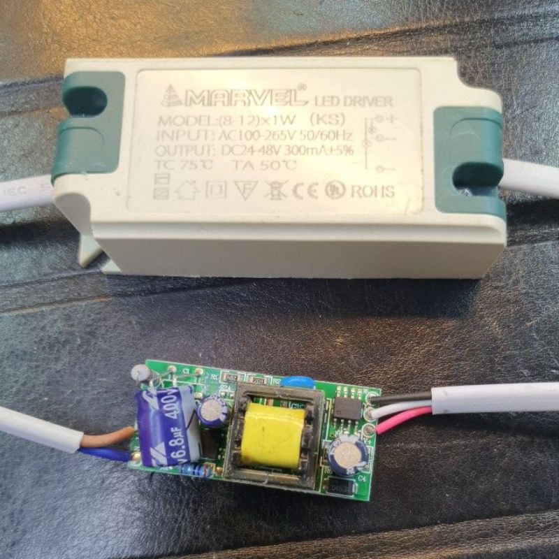 Driver(Chấn Lưu)3 Mầu 8-12W Cho Đèn Led