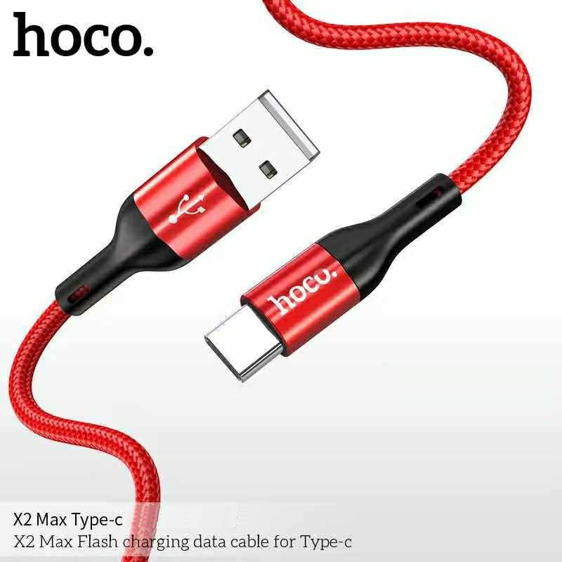 [HCM]Cáp sạc nhanh type c Hoco X2 Max 1 mét 3A dây dù chắc chống đứt