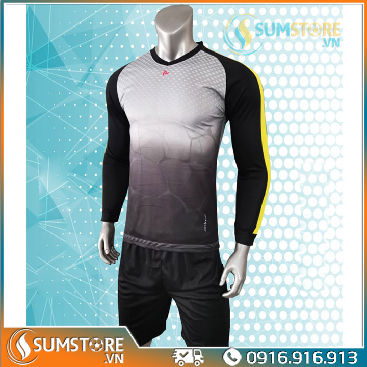 [HCM]Đồ Thủ Môn Xám Riki Vải Thun Lạnh Cao Cấp