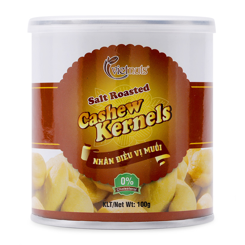 Nhân điều vị muối Vietnuts hộp 100g