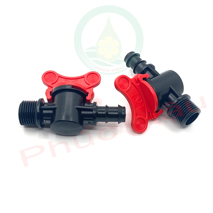 [HCM]combo 10 van khóa ren 21 ra ống LDPE 16