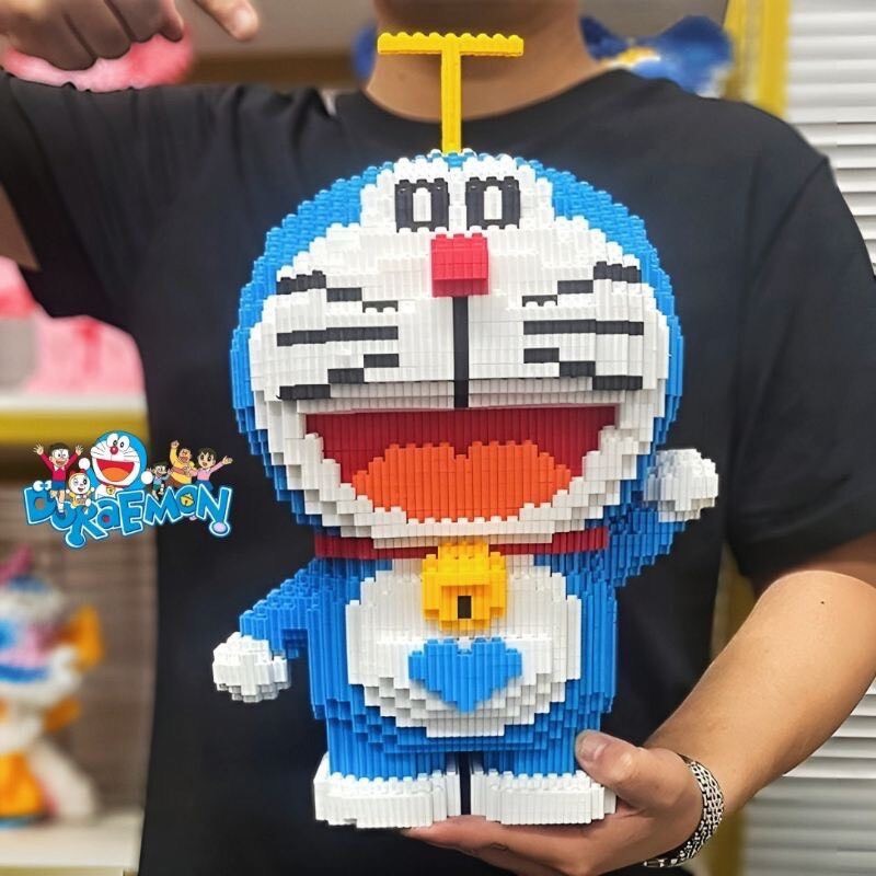 Đồ chơi lắp ráp mô hình Doraemon 38cm le.go doremon