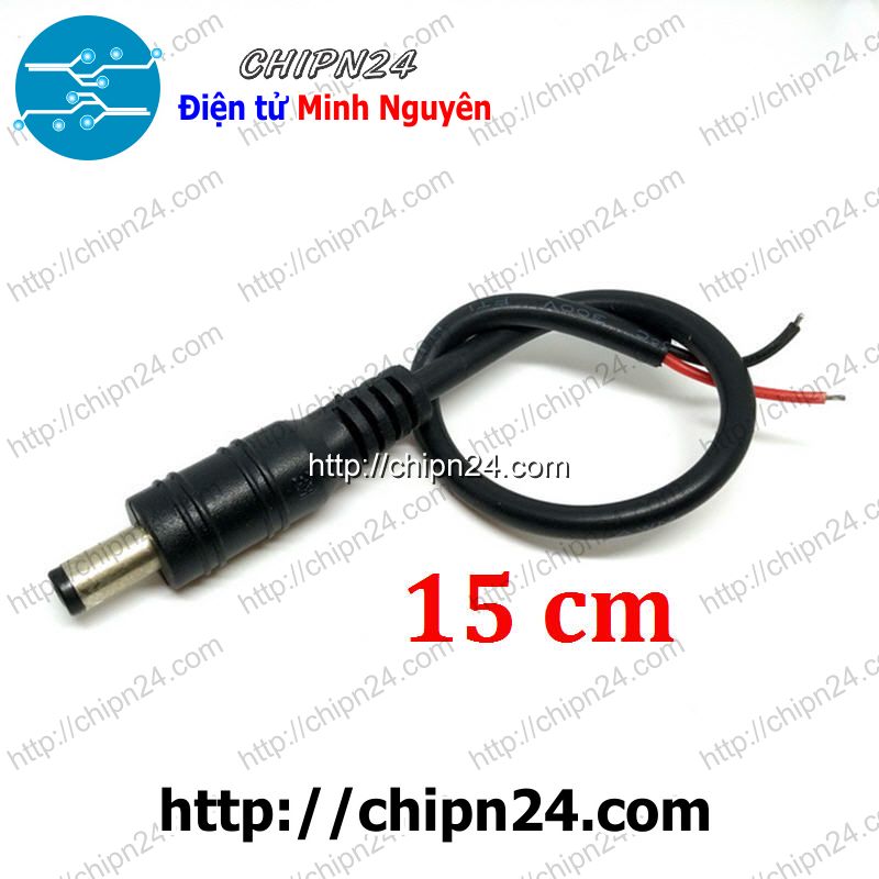 Dây nguồn dc chuôi đực