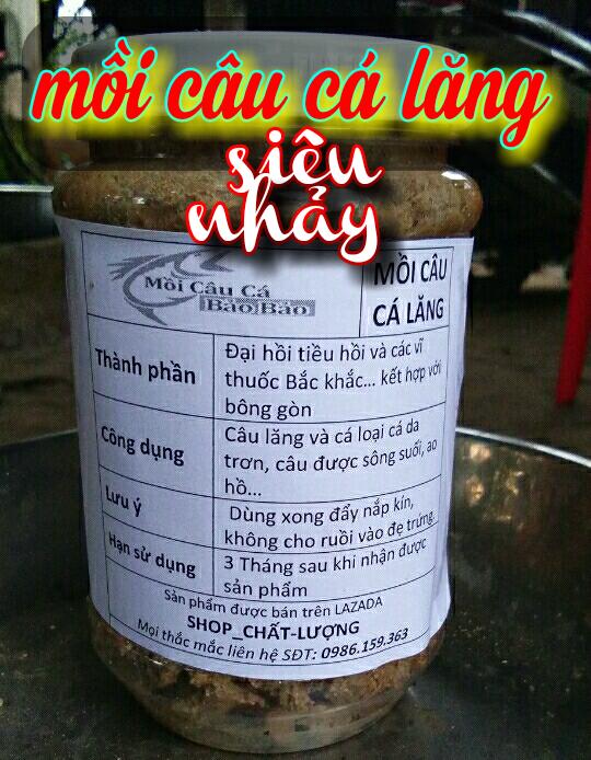 Mồi câu cá lăng siêu nhảy (Hụ nhỏ)