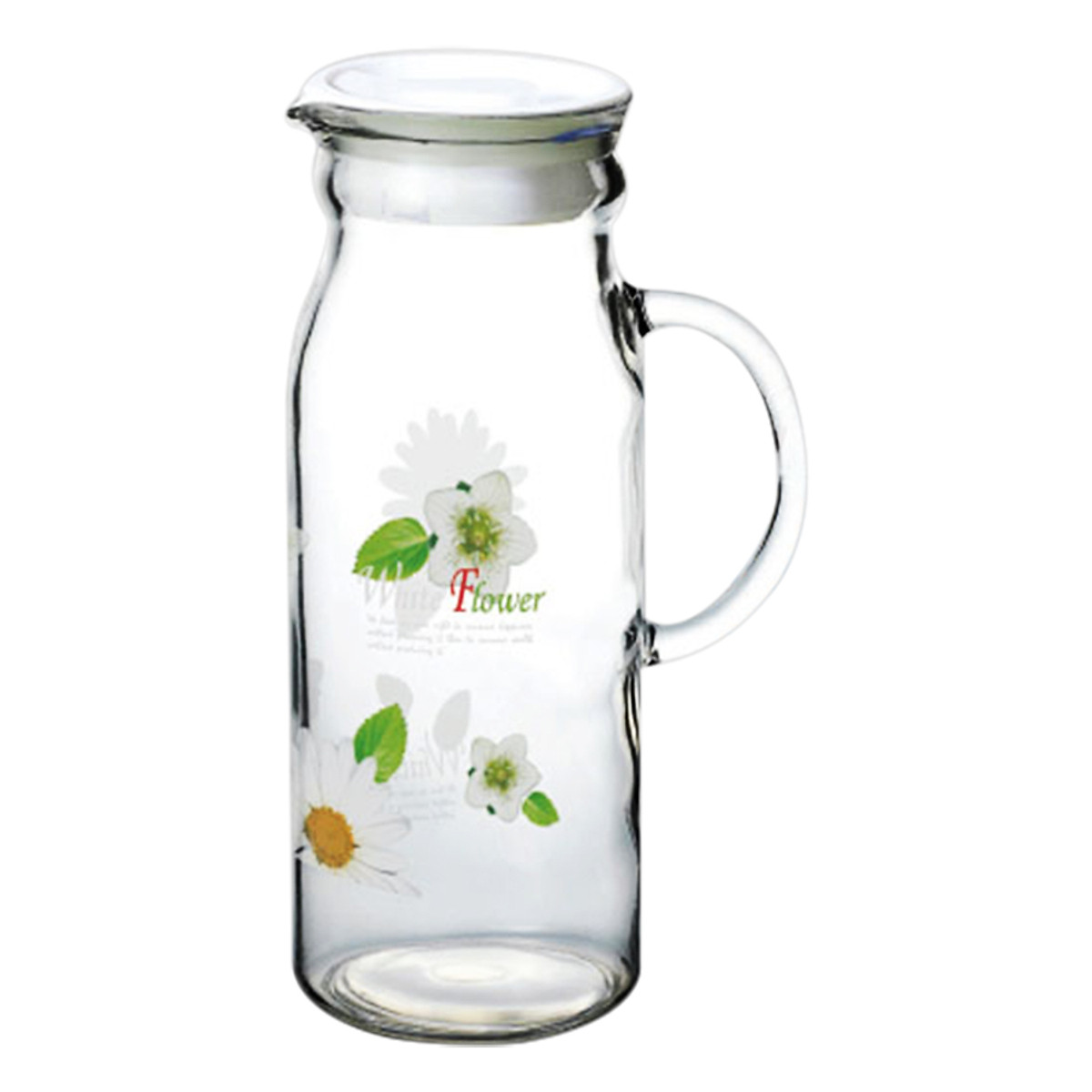 Bình nước thủy tinh hình tròn 1000ml - Glasslock