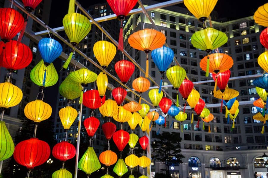 Hội An lanterns Size 25/35/45/55 cm - Waterdrop design