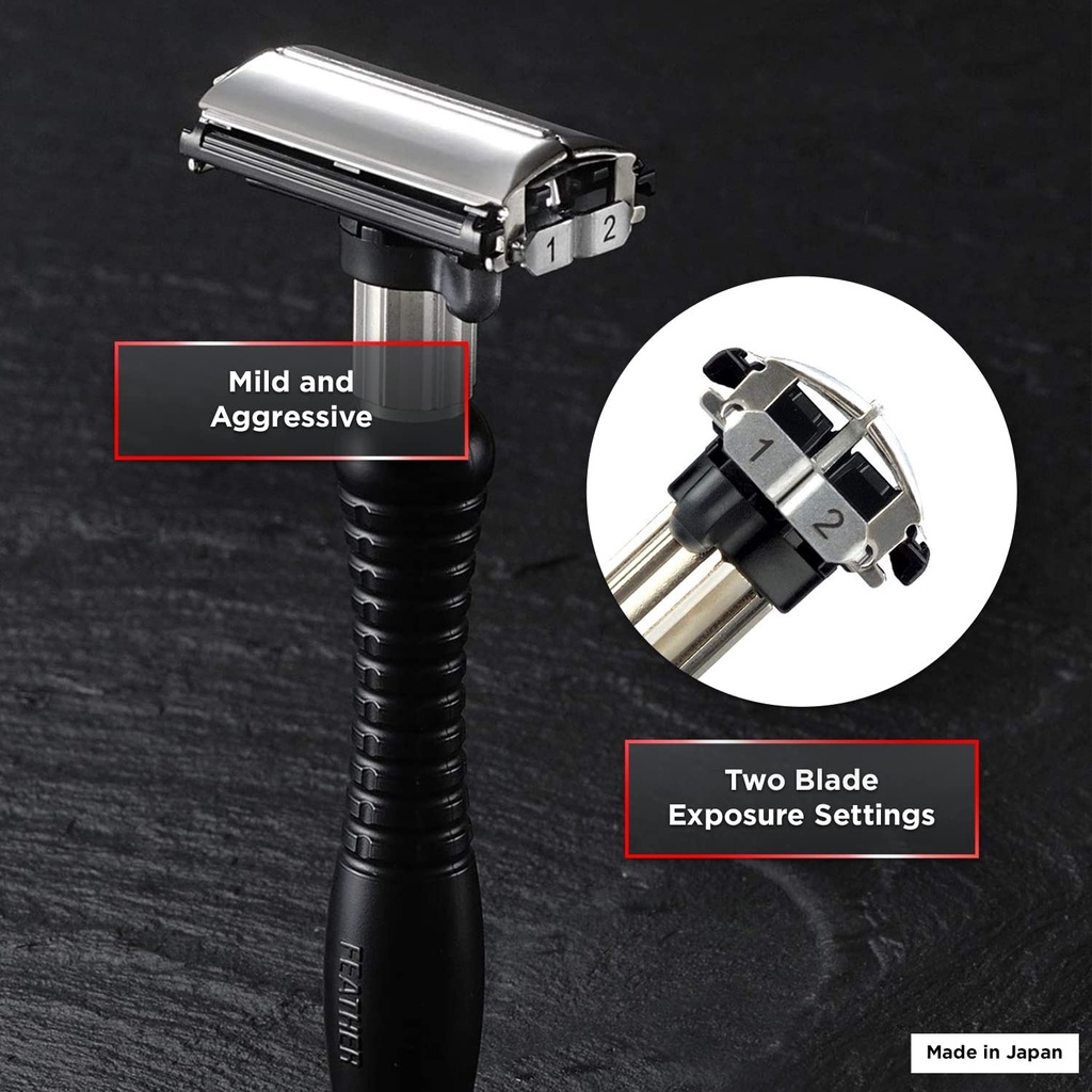 Feather Adjustable Double Edge Razor DER-A