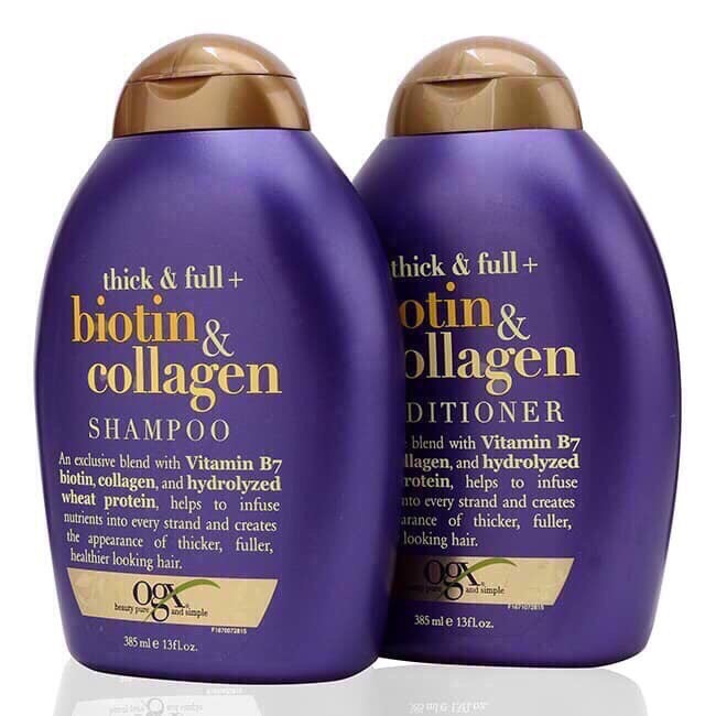 [HCM]Dầu Gội Chống Rụng Tóc Biotin Collagen 385ml
