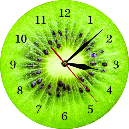 ( Freeship Max ) Đồng hồ kim trôi quả kiwi đáng yêu