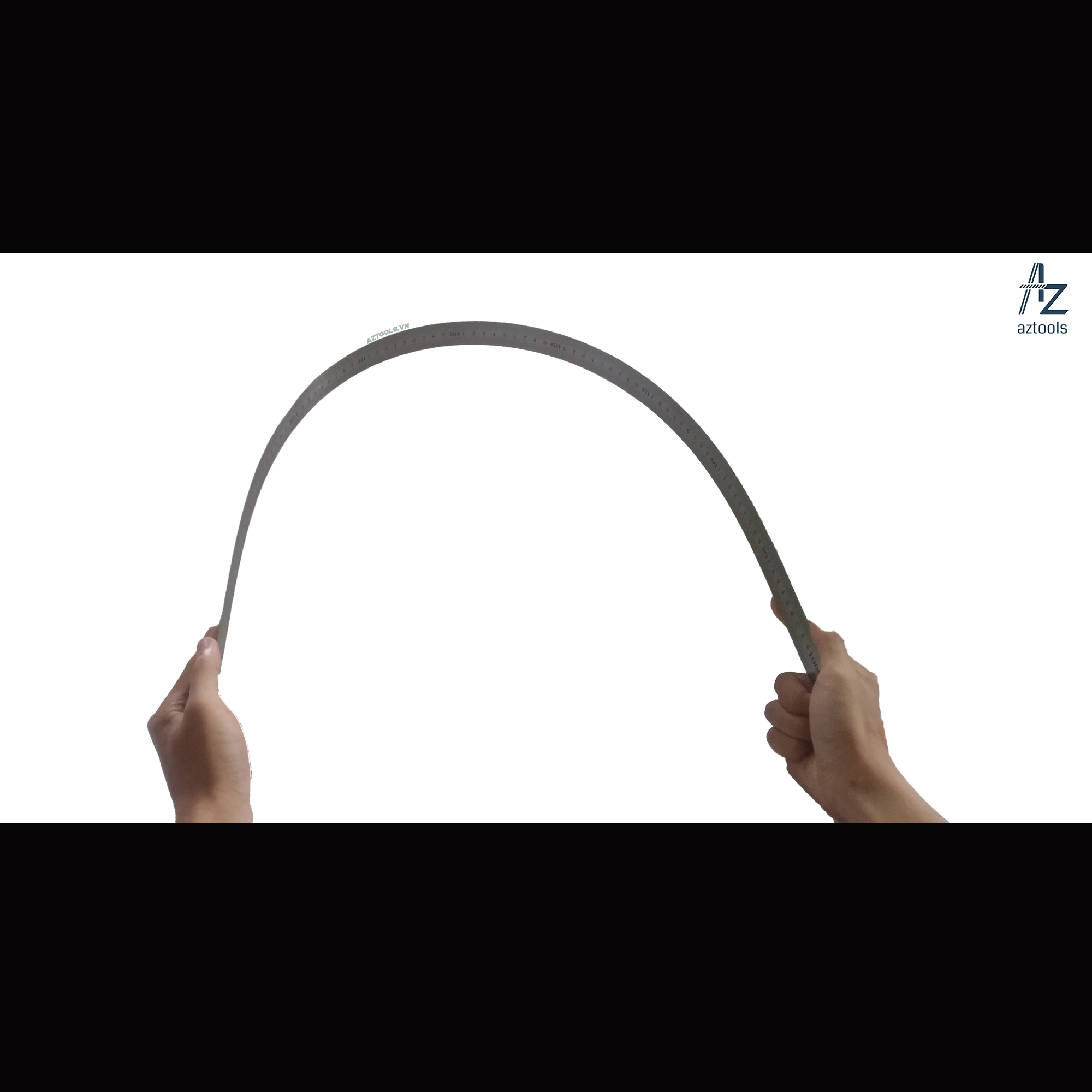 Thước thép không gỉ 1m