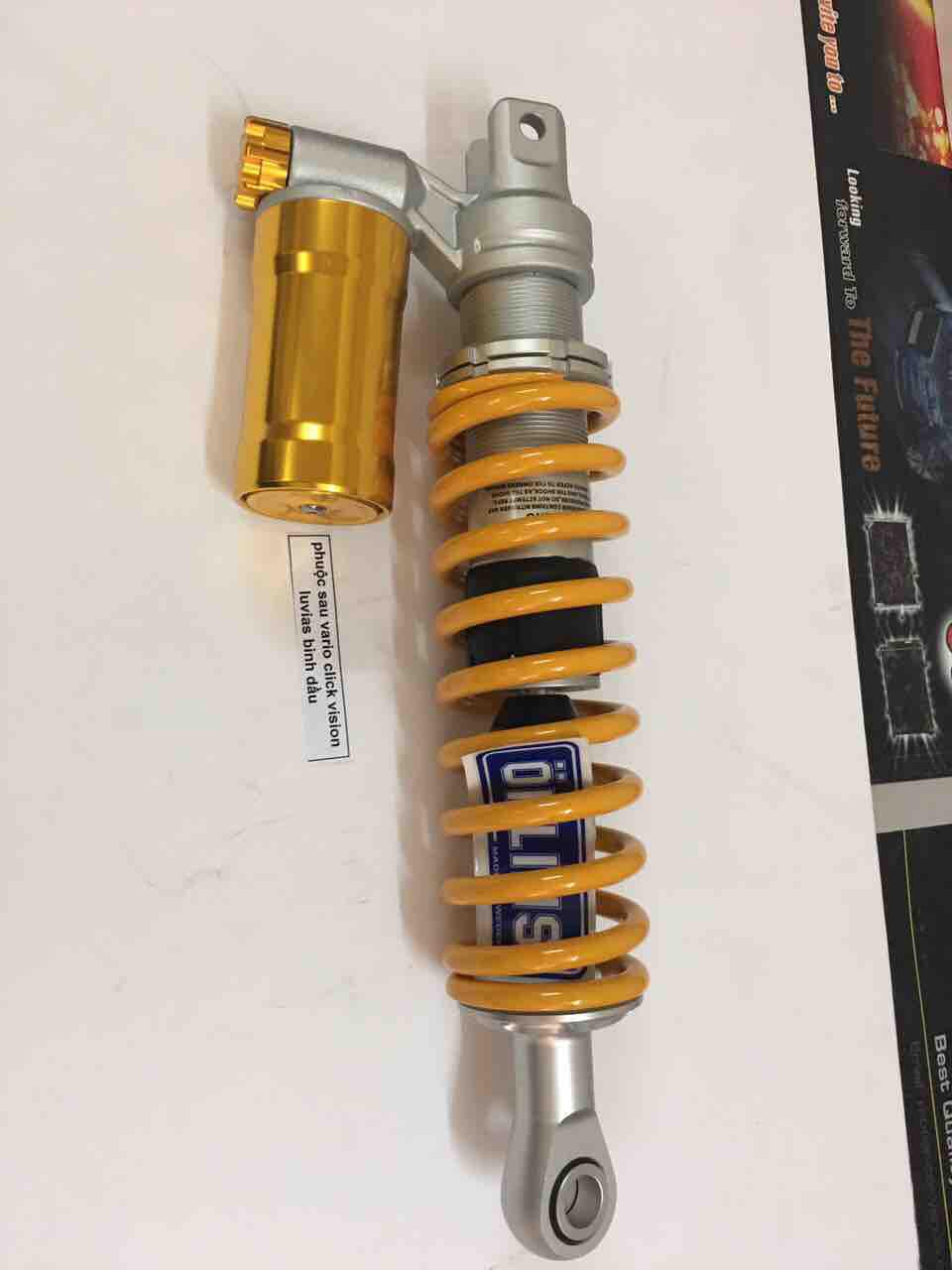 Phuộc sau luvias Vision vario bình dầu Ohlins oe