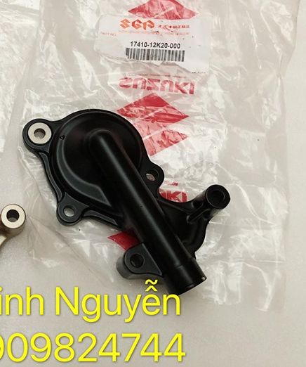 Nắp bơm nước xe Satria fi / Raider fi suzuki
