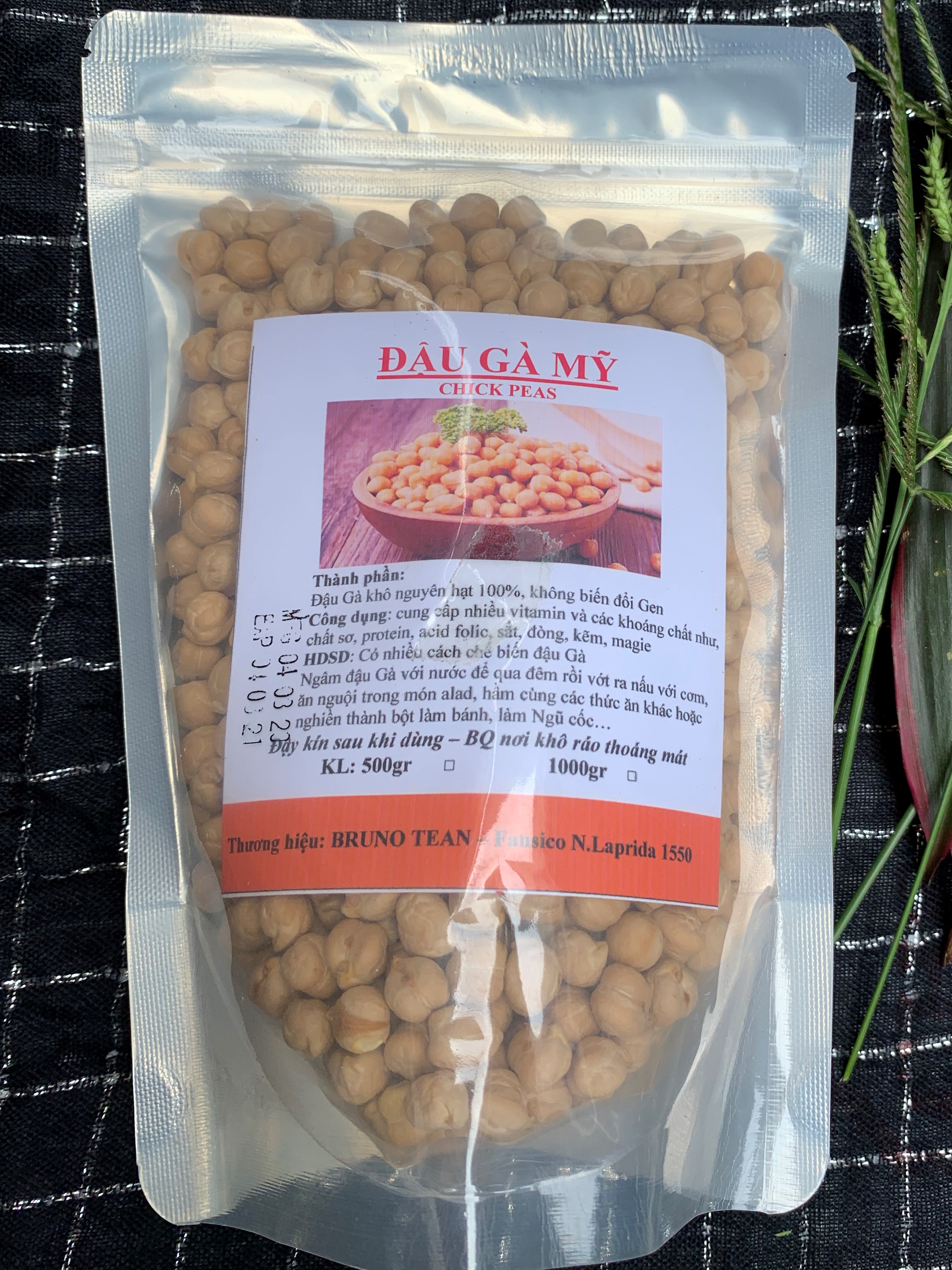Hạt đậu gà mỹ 1kg