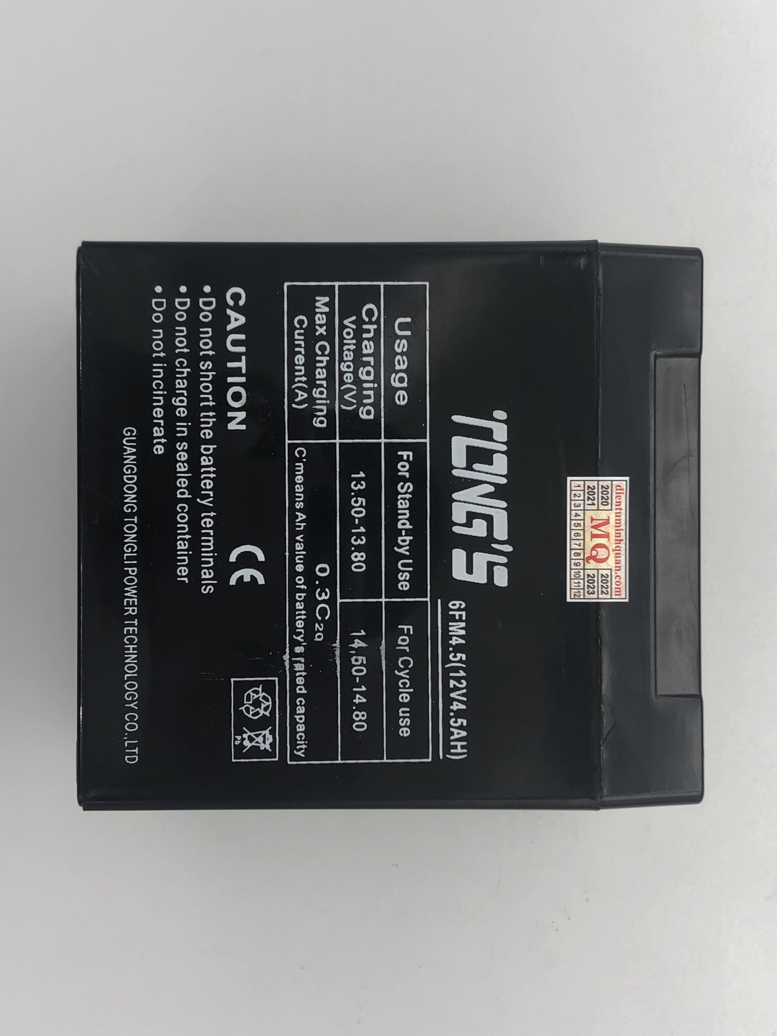 [HCM]Bình Điện Loa Kéo 12V-4.5AH
