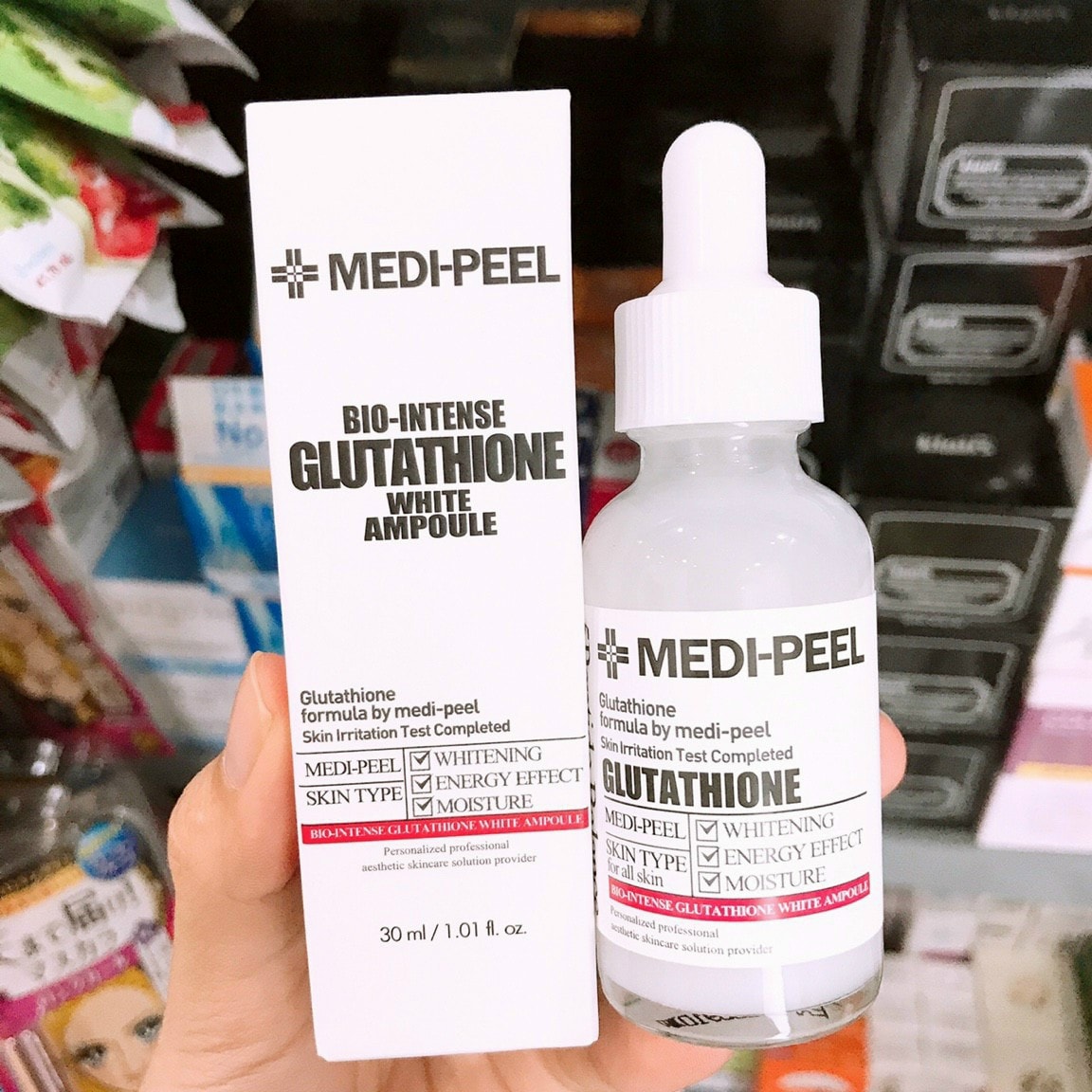 [Vỏ Mới] Tinh Chất Dưỡng Trắng Da Medi Peel Glutathione White Ampoule Serum 30ml