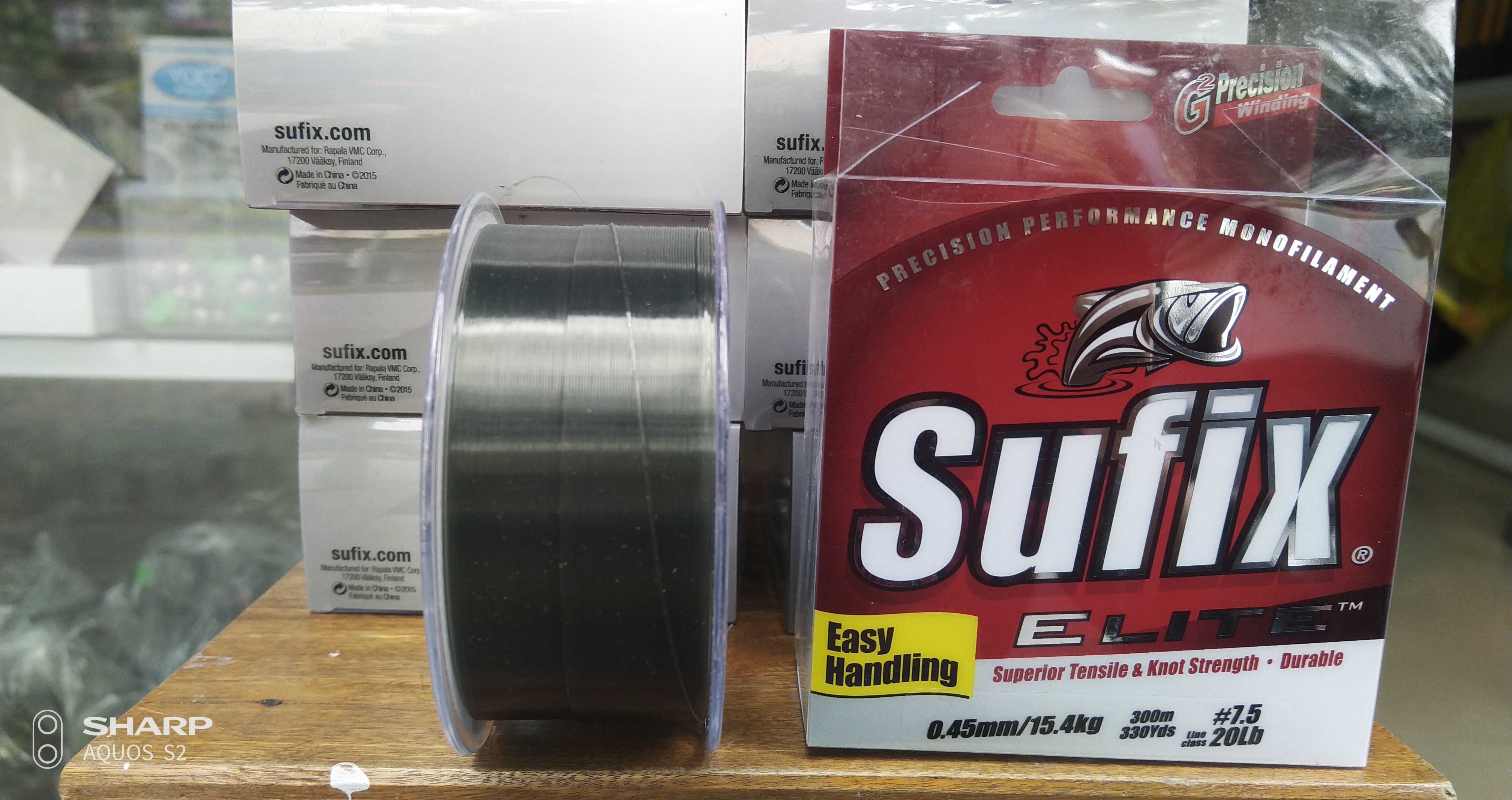 Cước trục Sufix Elite 300m câu lancer, câu lục, câu biển
