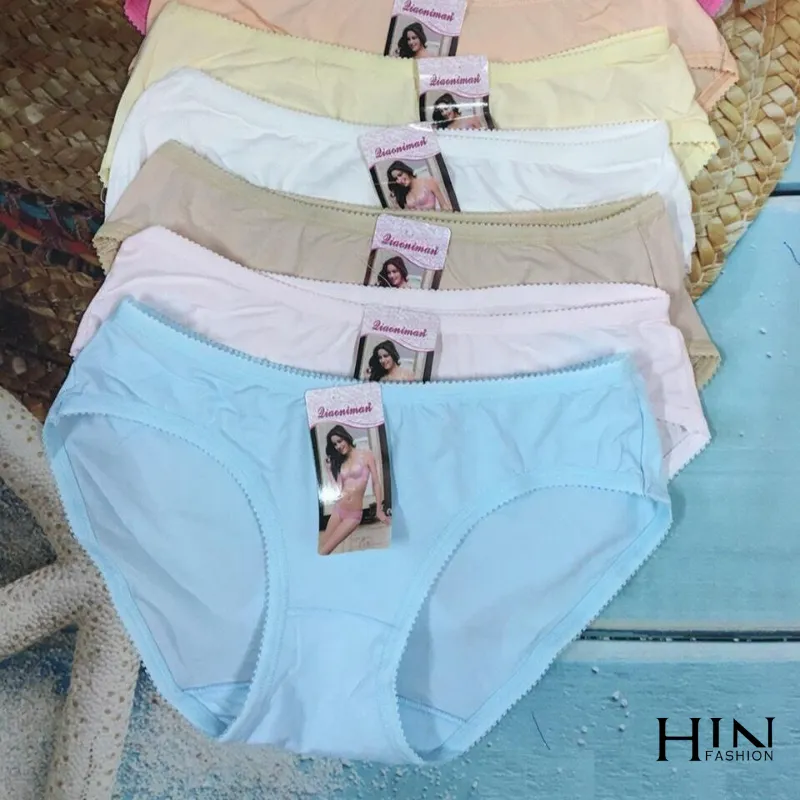 Combo 5 quần lót nữ cotton cao cấp - chất liệu cotton thấm hút tốt - quần chíp nữ - quần sịp nữ - HIN Fashion N07