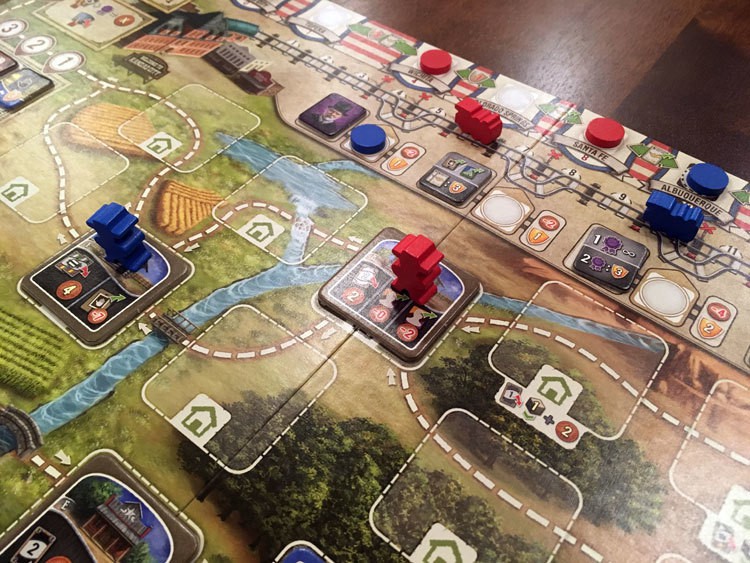 Trò chơi Great Western Trail - Board Games