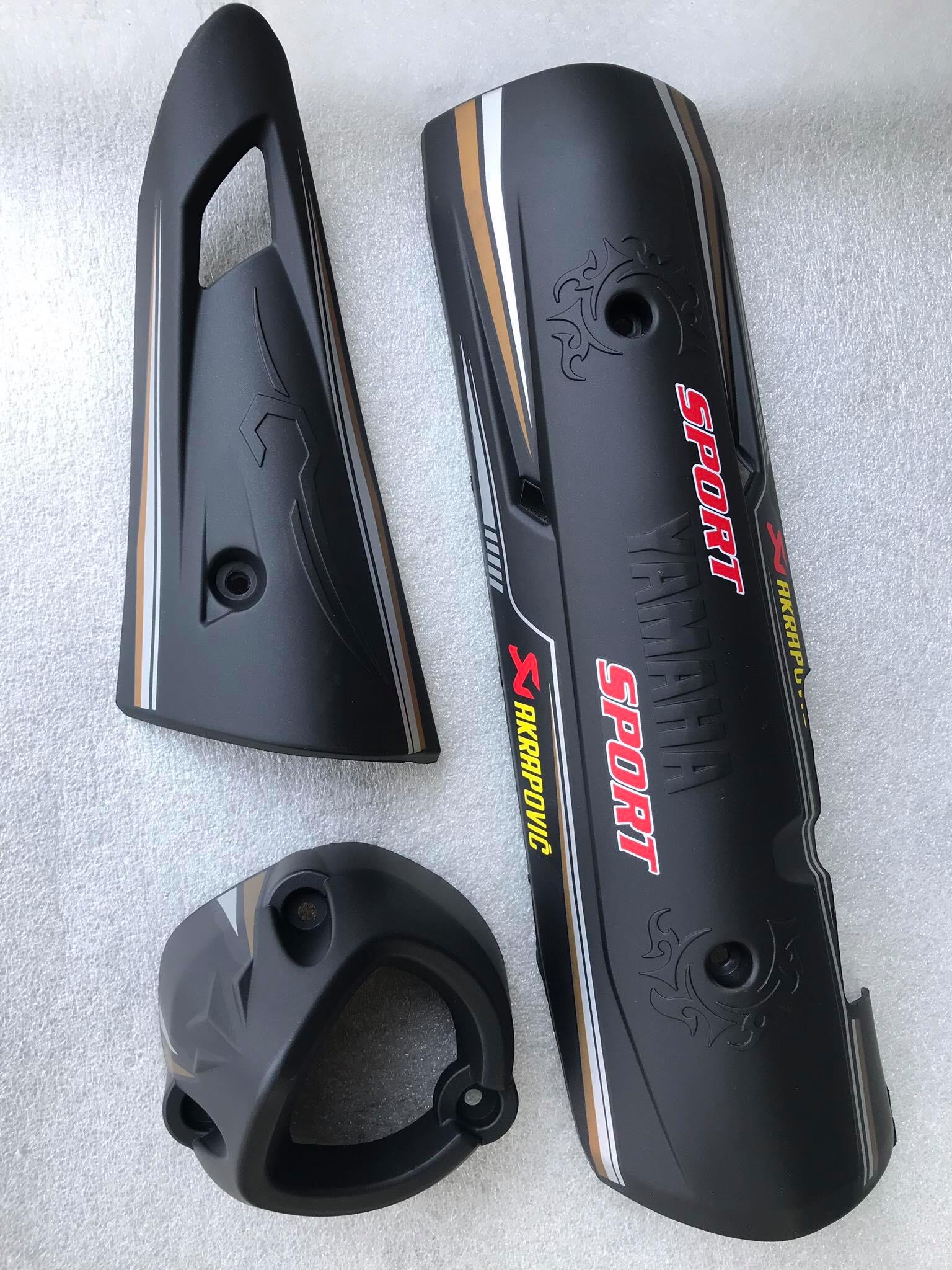 Bộ che pô 3 món Ex150 2015-2019