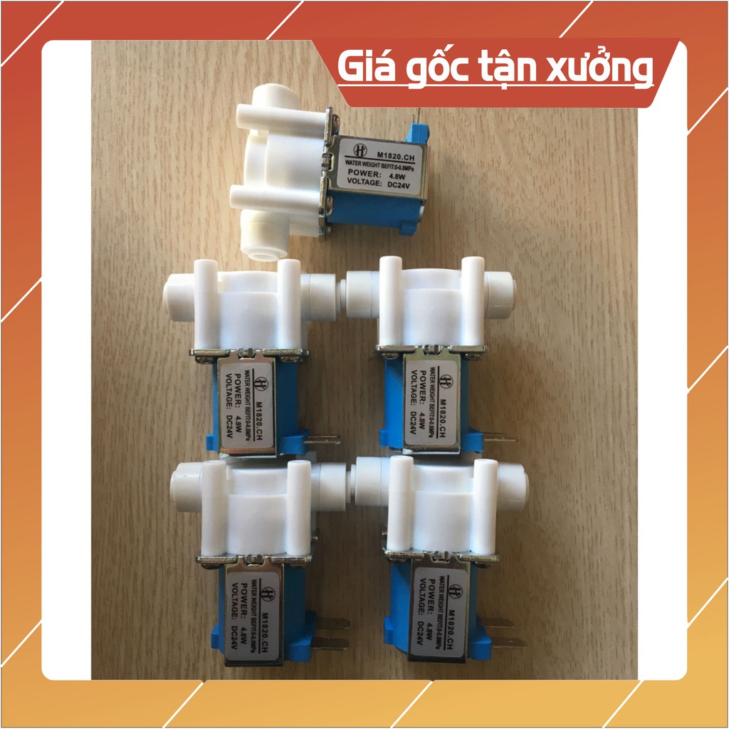 combo 5 Van ĐiệnTừ Máy Lọc Nước ♦️ Van Từ Nối Nhanh(kèm giắc)