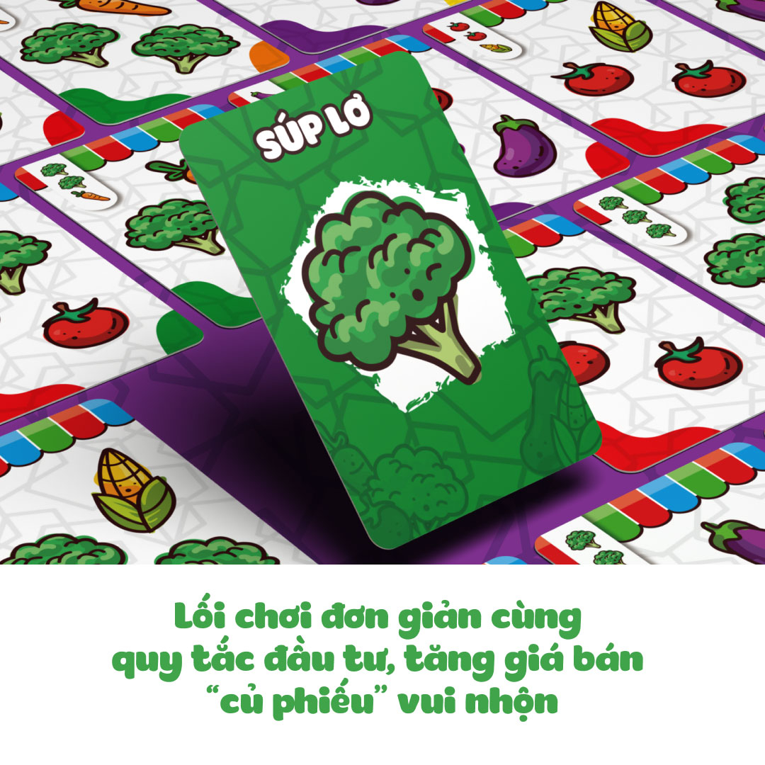 Boardgame Thương Vụ Rau Củ - Board Game VN
