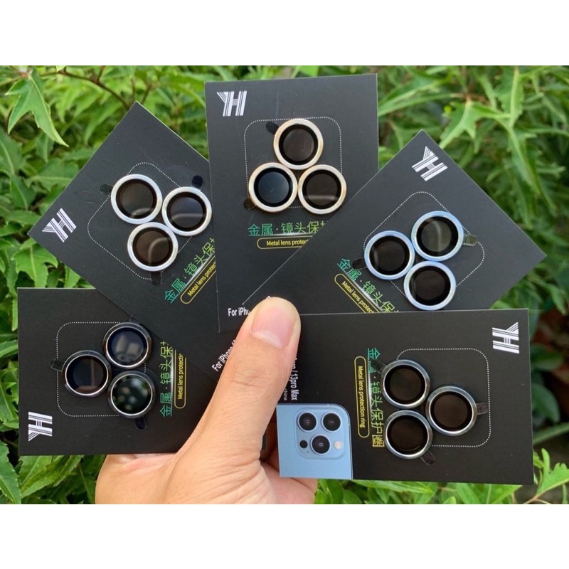 Dán camera iphone 13 pro max - cường lực mắt camera iphone 13 pro max/13/13 pro/13 mini kim loại siêu cứng