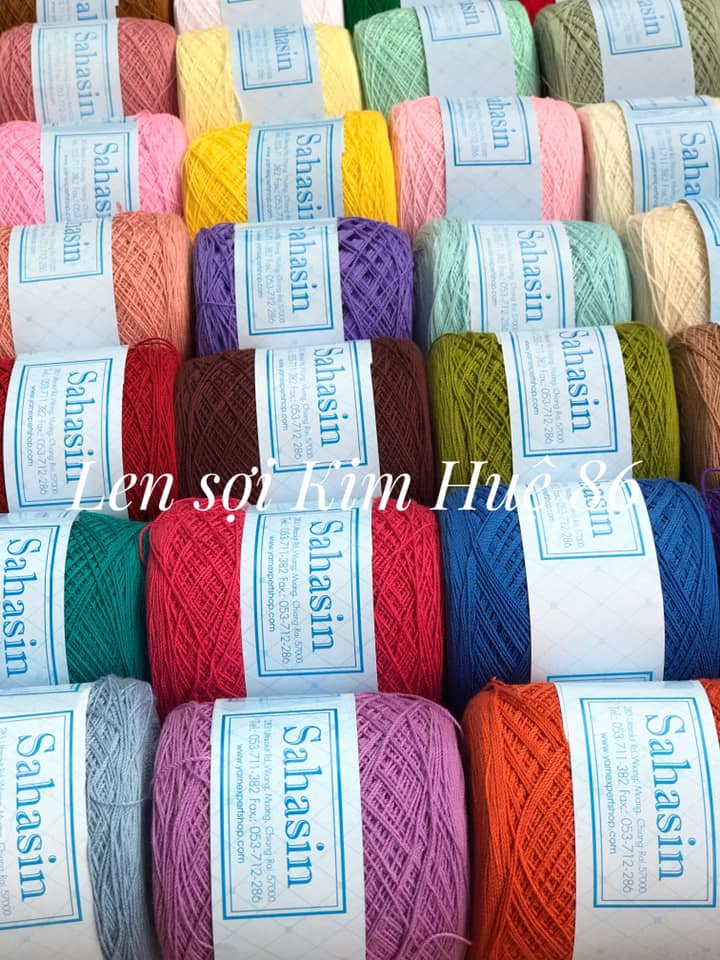 Sợi Sahasin Thái Lan cuộn 200gr