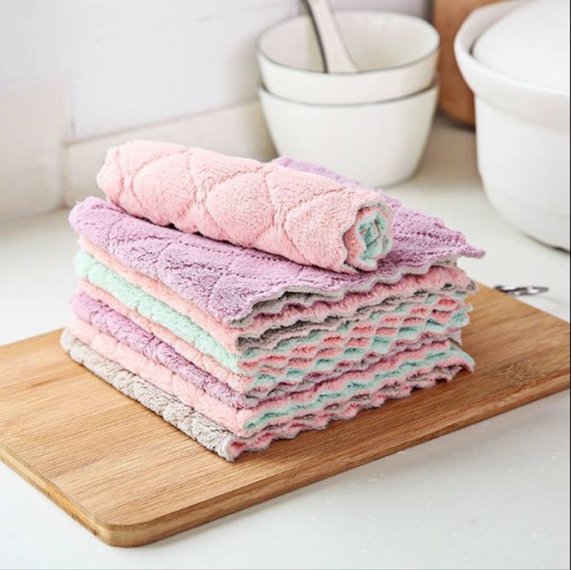 Bộ 10 khăn lau đa năng siêu thấm