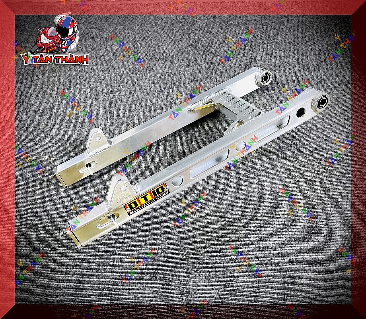 Gấp nhôm sirius 110 dt10 phay lổ ms47