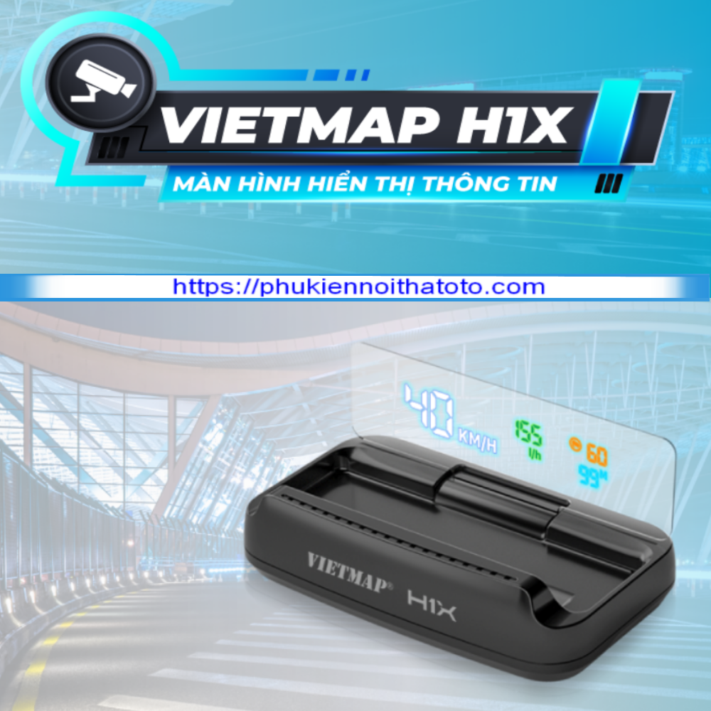 Hud Hiển Thị Kính Lái Vietmap H1X