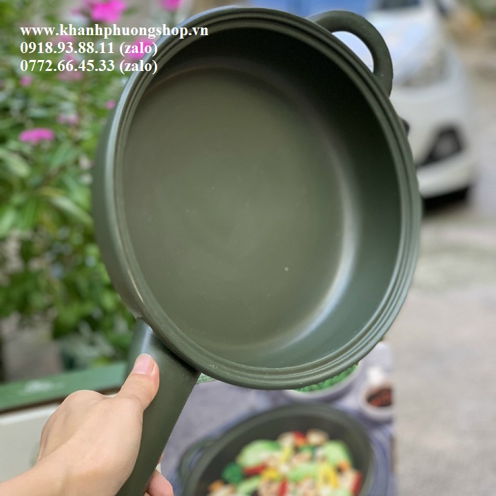 chảo sứ minh long 27cm - chảo sứ minh long