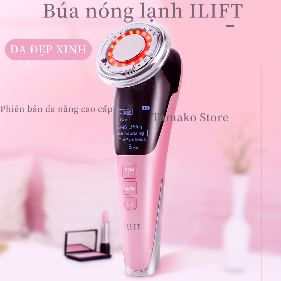 BÁO GIÁ MÁY CHĂM SÓC DA NÂNG CƠ MẶT | Shopee Lazada Sendo Tiki mới nhất 4 Máy đẩy tinh chất ILIFT, búa nóng lạnh mini, máy chăm sóc da, làm sạch sâu, máy điện di tinh chất serum và lotion, massage lạnh sẽ khít lỗ chân lông, ánh sáng sinh học chống lão hóa và ngừa mụn, EMS nâng cơ chống chảy xệ da mặt
