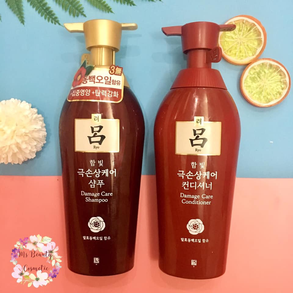 [HCM]Dầu Gội Ryo Hambit - Dầu gội đặc trị tóc hư tổn 500ml