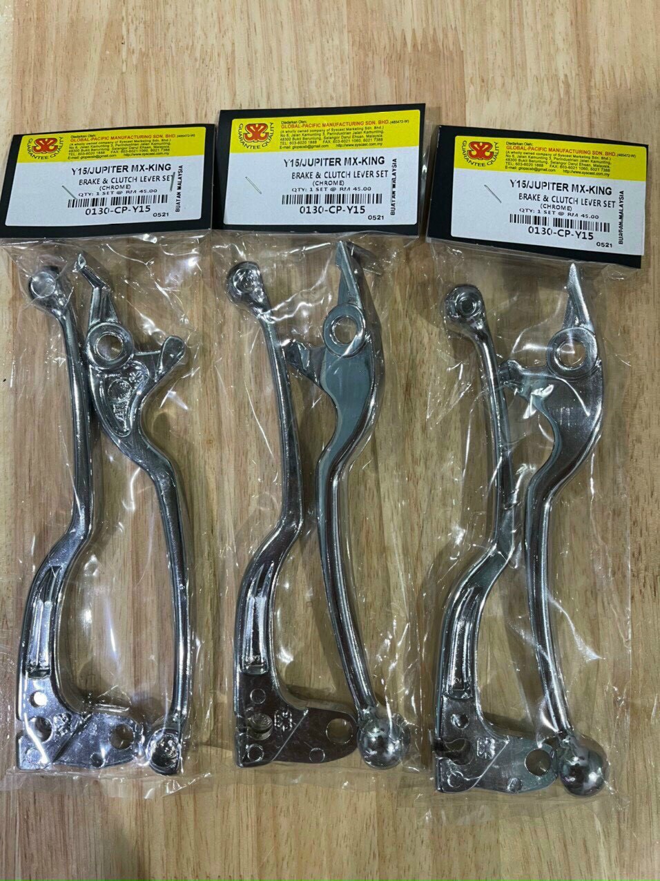 CẶP TAY THẮNG TAY CÔN GẮN XE EXCITER 150 ĐỜI 2015 ĐẾN 2019, TAY THẮNG TAY CÔN XI KEN SÁNG BÓNG GẮN TRANG TRÍ XE SIÊU CHẤT