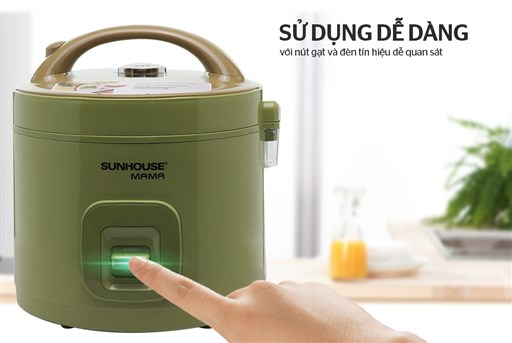 NỒI CƠM ĐIỆN 1.8L SUNHOUSE MAMA SHD8665G