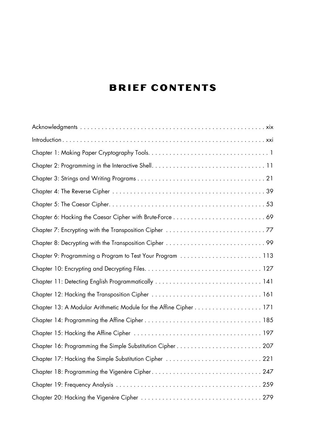 Cracking Codes with Python
