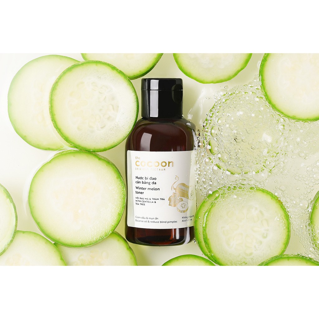 Nước bí đao cân bằng da (Winter melon toner) Cocoon 140ml