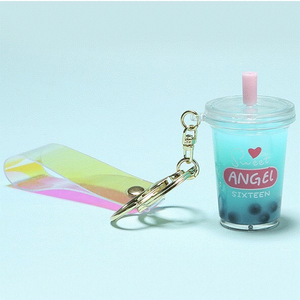 Móc Khóa Trà Sữa Topping Trân Châu