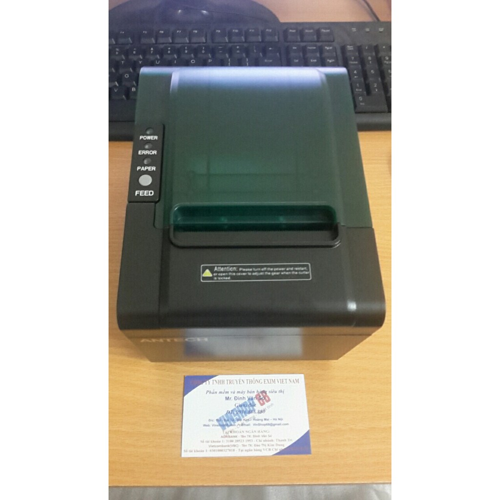 [HCM]Máy in hóa đơn Antech A80II (new) (USB)