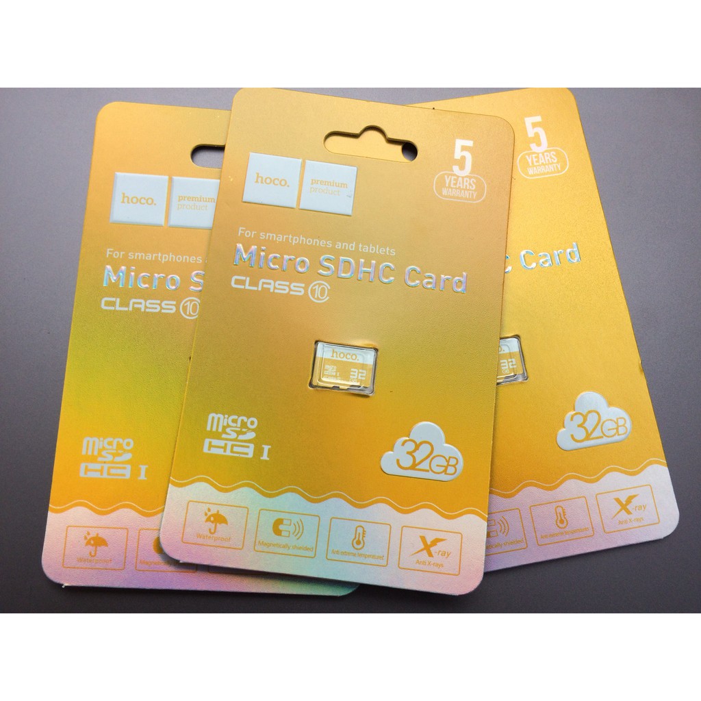 Thẻ nhớ Hoco 32Gb Class 10 tốc độ cao (hàng chính hãng, BH 5 năm)