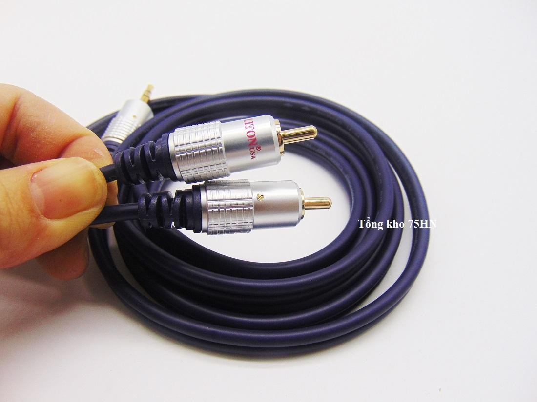 DÂY TÍN HIỆU ÂM THANH LITON 3.5-RCA