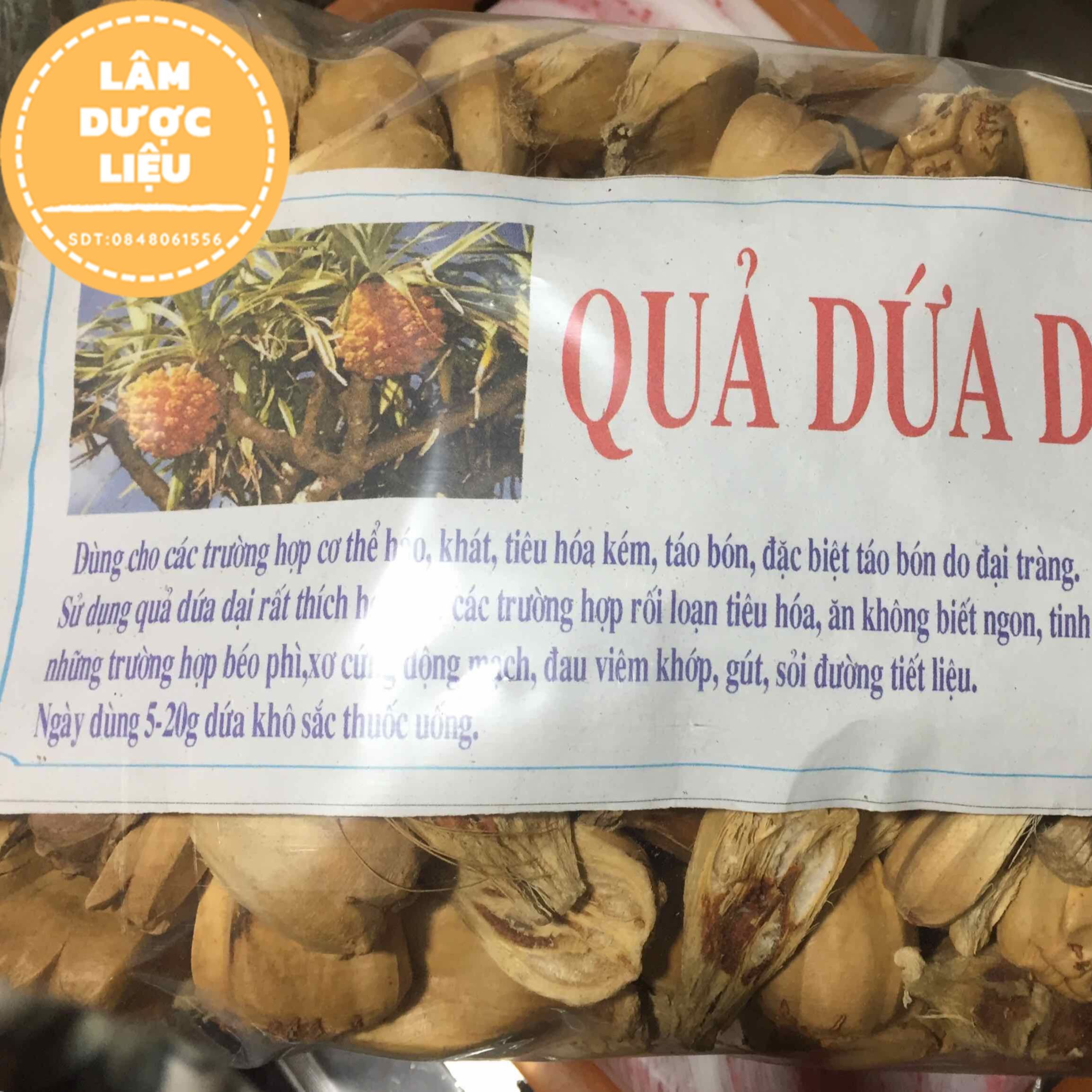 1kg Dứa dại rừng ( Quả dứa dại khô )
