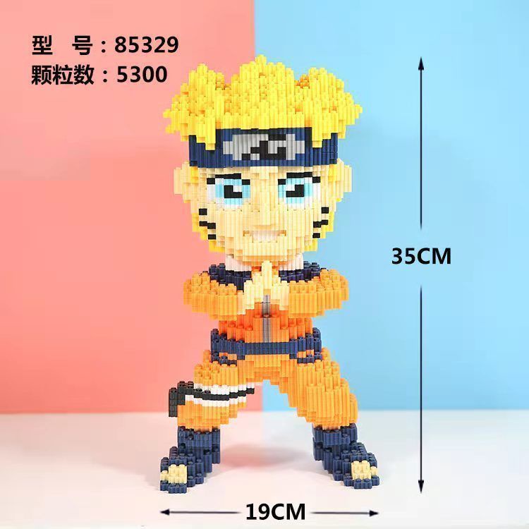 Mô hình lắp ráp Lego Manga Naruto và Kakashi [TẶNG KÈM BÚA GÕ LEGO]